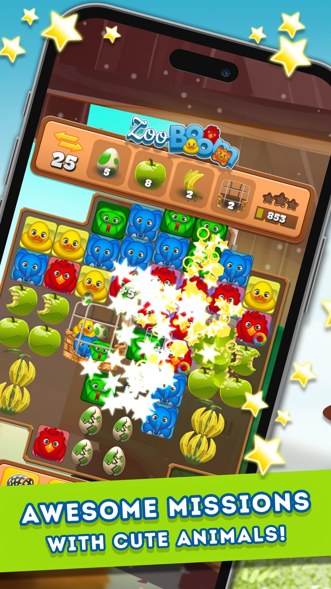 Zoo Boom: Wild Match screenshot